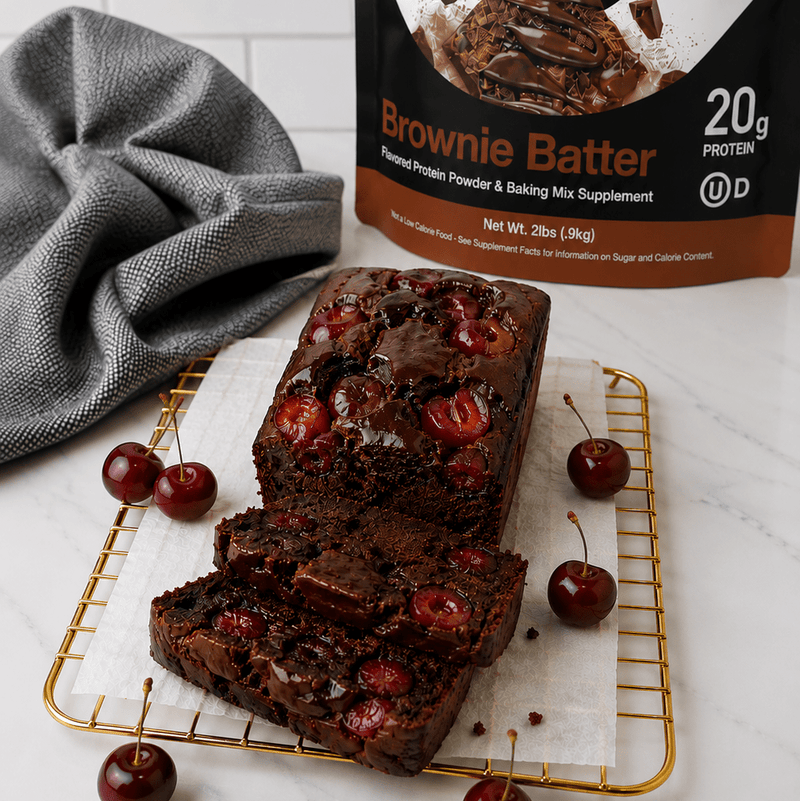 Chocolate Cherry Mini Loaves - Devotion Nutrition