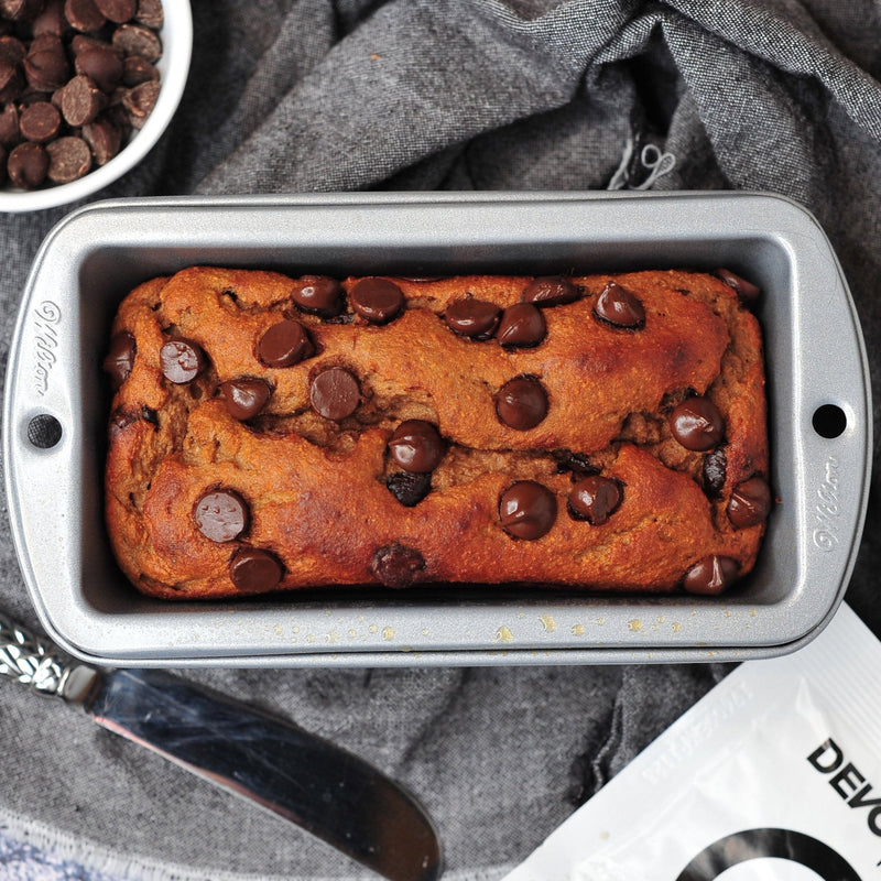 Chocolate Protein Mini Loaf - Devotion Nutrition