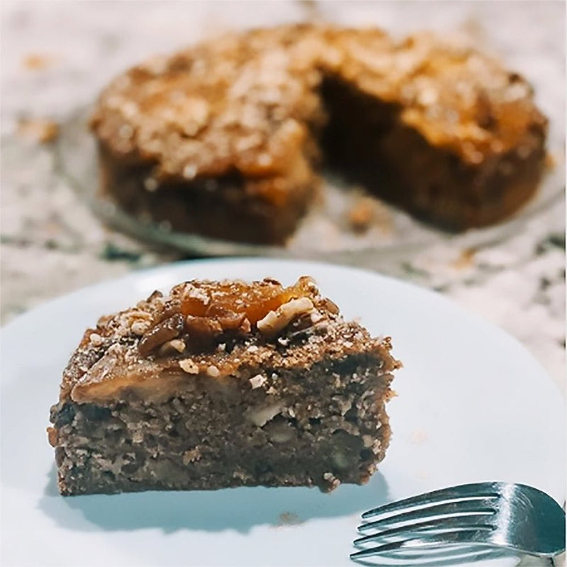 CINNAMON APPLE PROTEIN COFFEE CAKE - Devotion Nutrition