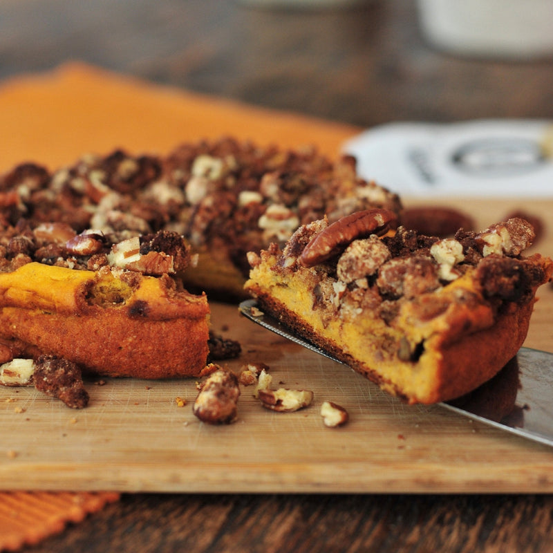 Cinnamon Custard Cake w/Buttery Blend Crumble - Devotion Nutrition
