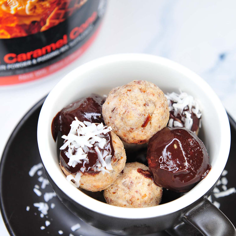 Coconut Caramel Energy Balls - Devotion Nutrition