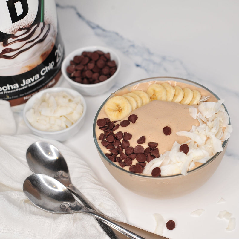 Coconut Mocha Java Energy Smoothie - Devotion Nutrition