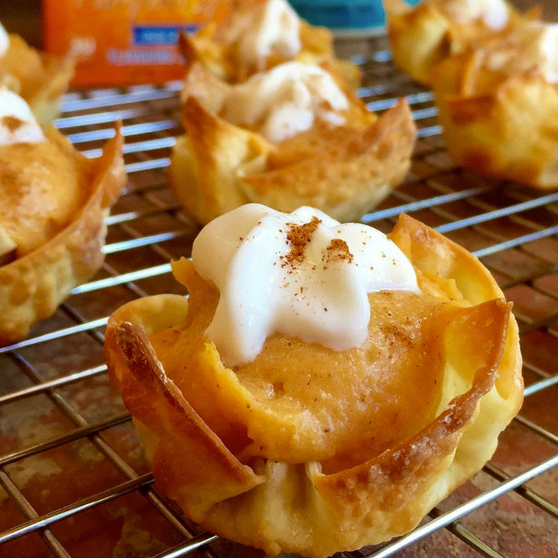 Mini Pumpkin Protein Pies - Devotion Nutrition