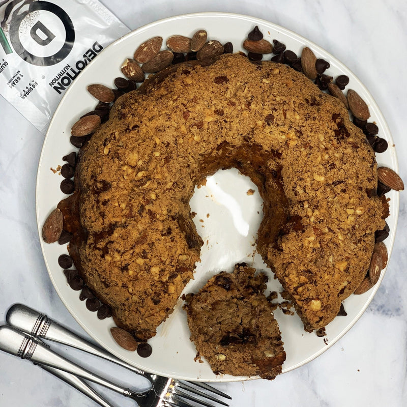 Mocha Java Chip Crumble Coffee Cake - Devotion Nutrition