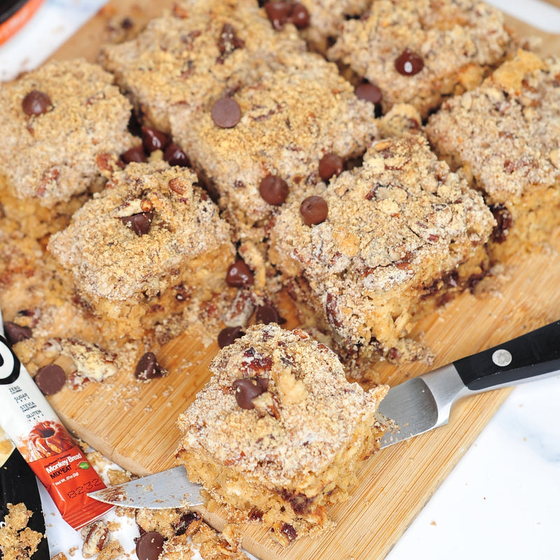 Monkey Bars with Crumble Topping (Big Batch) - Devotion Nutrition