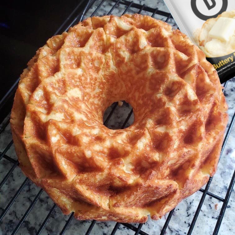 Mudhustler's Buttery Blend Bundt Cake - Devotion Nutrition