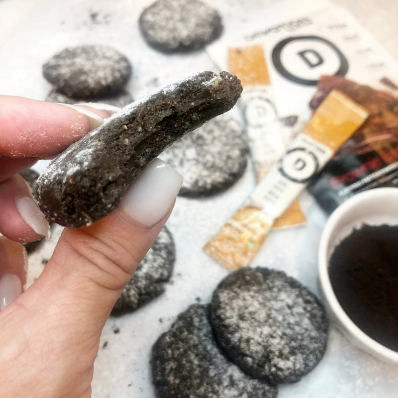 No-Bake Nutella Fudge Cookies - Devotion Nutrition