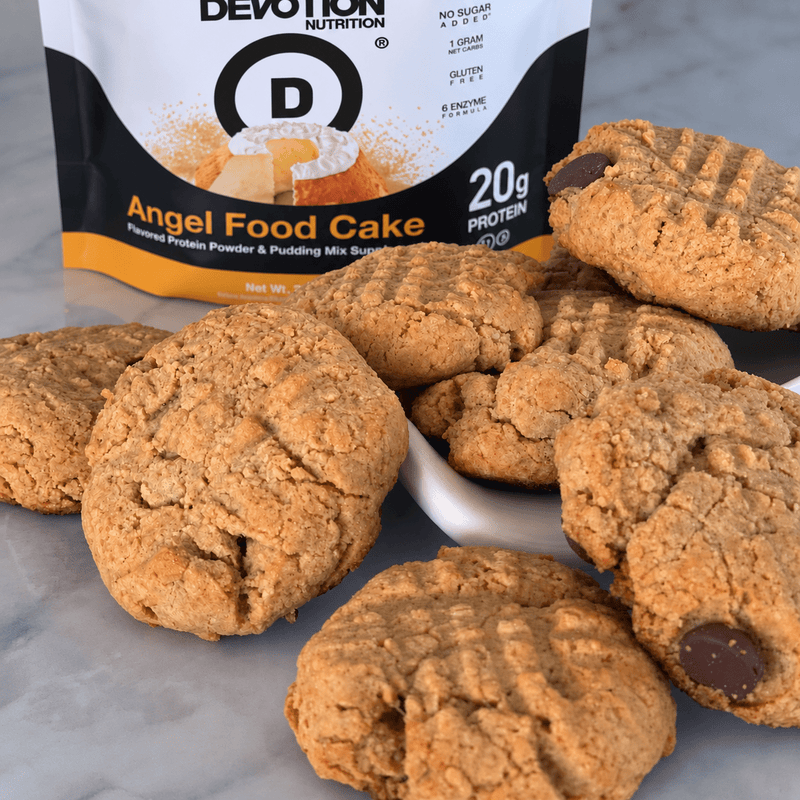 Devotion Nutrition's Peanut Butter Protein Cookies