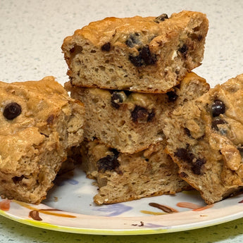 Peanut Butter Protein Blondies