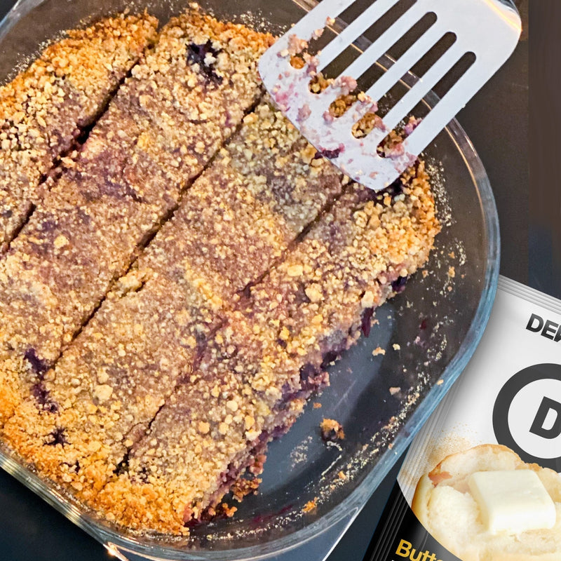 Protein Blueberry Crisp - Devotion Nutrition
