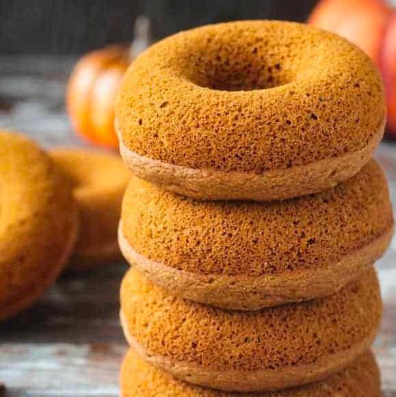 Protein Pumpkin Donuts - Devotion Nutrition