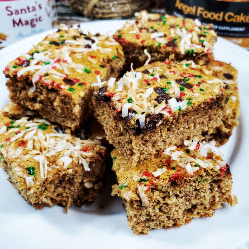 Santa's Magic Protein Blondies - Devotion Nutrition