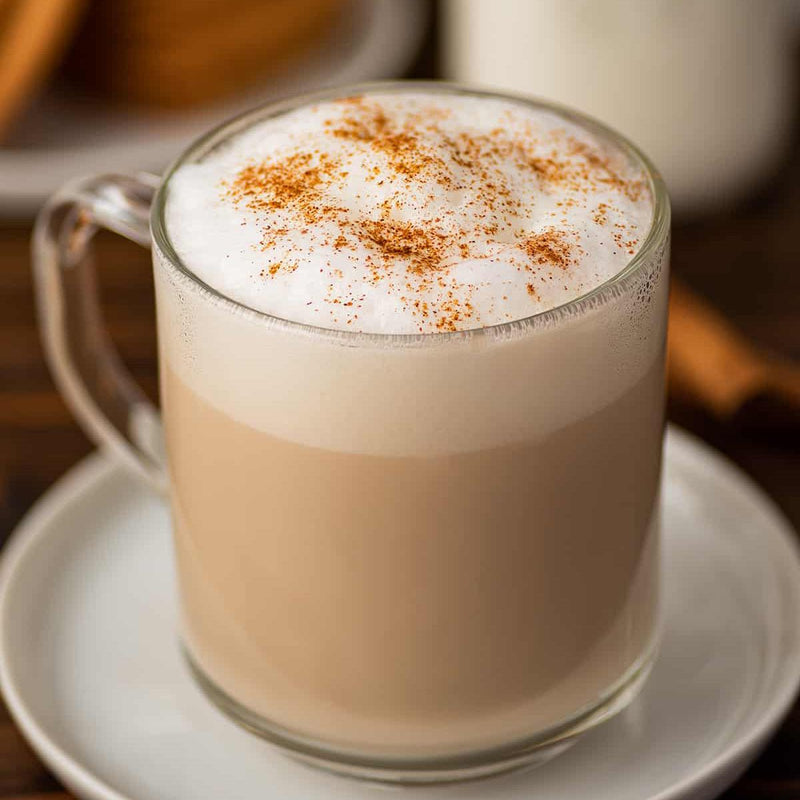 Sinful Cinnamon Latte (Proffee) - Devotion Nutrition