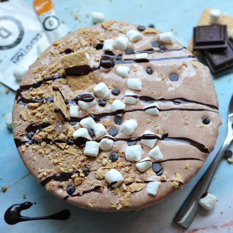 S'Mores Brownie Batter Fluff Bowl - Devotion Nutrition