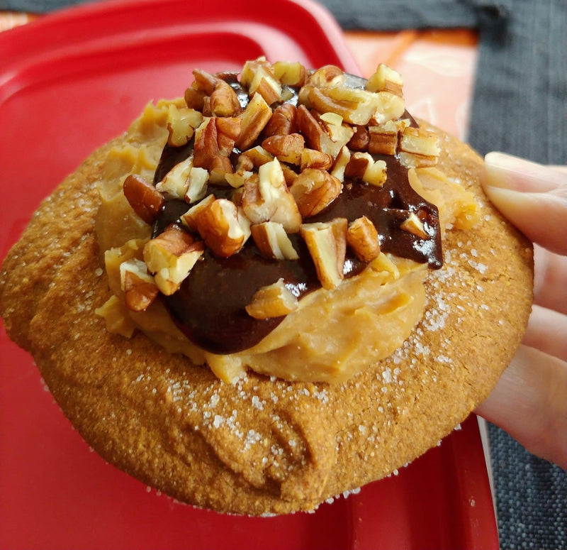 TWIX Inspired Protein Cookies - Devotion Nutrition