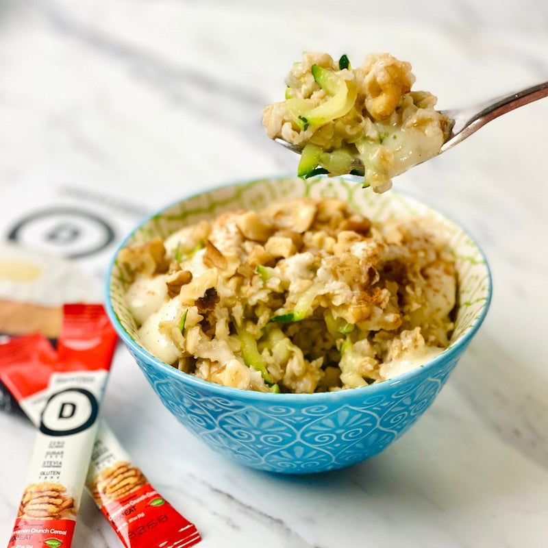 Zucchini Bread Protein Oats - Devotion Nutrition
