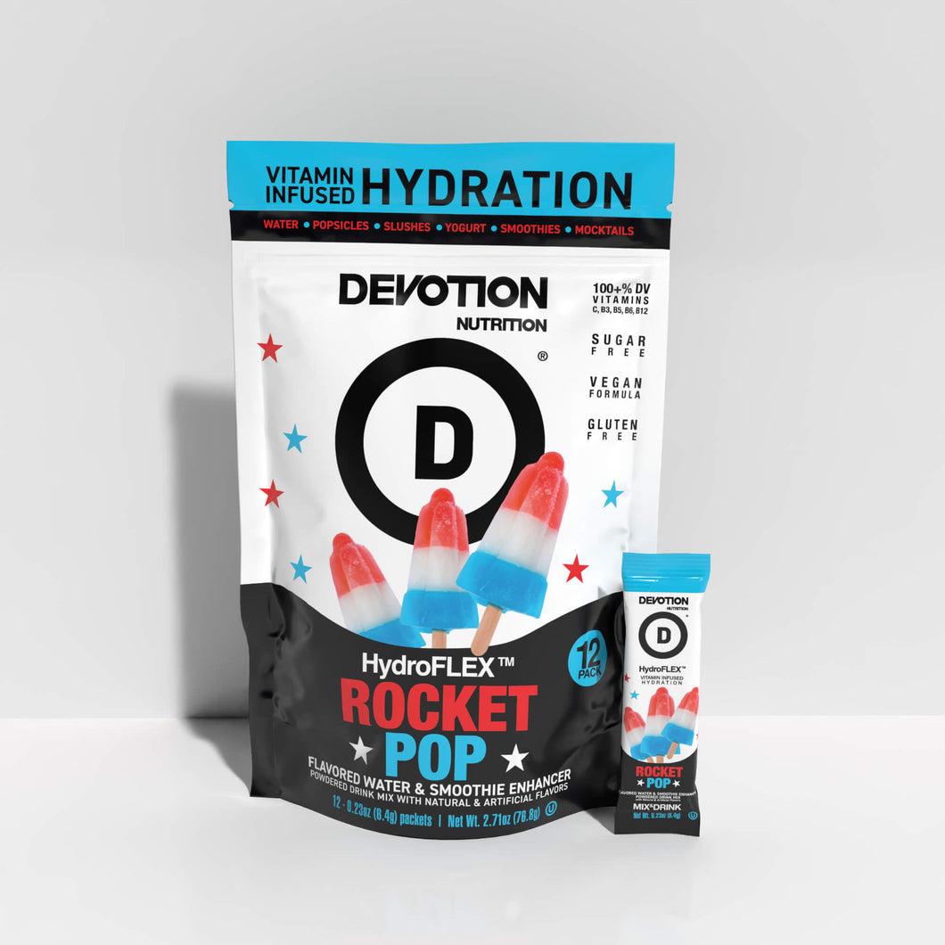 HydroFLEX™ Vitamin Infused Hydration | 12-PK Rocket Pop