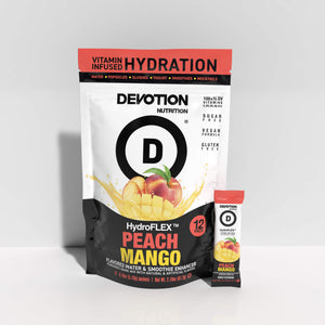 HydroFLEX™ Vitamin Infused Hydration | 12-PK Peach Mango