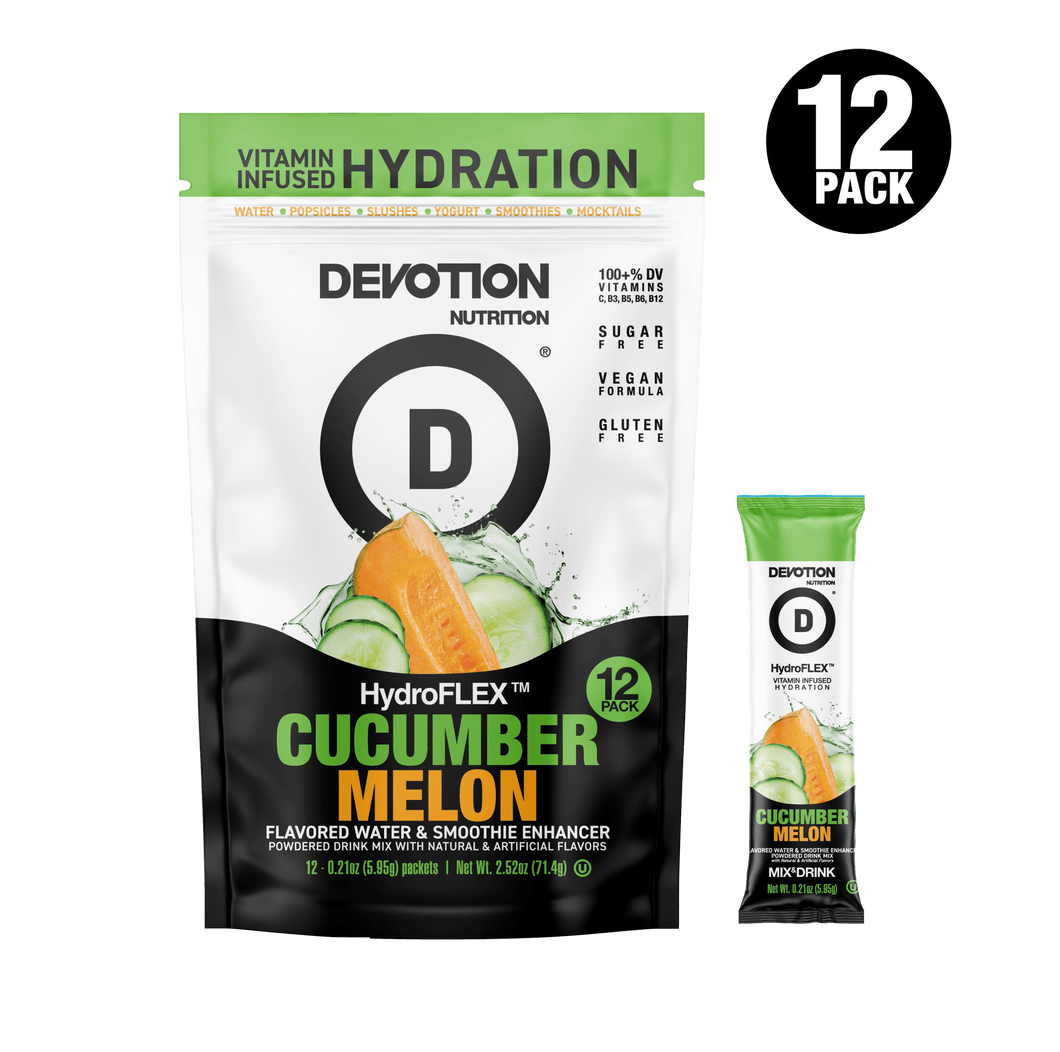 HydroFLEX™ Vitamin Infused Hydration | 12-PK Cucumber Melon