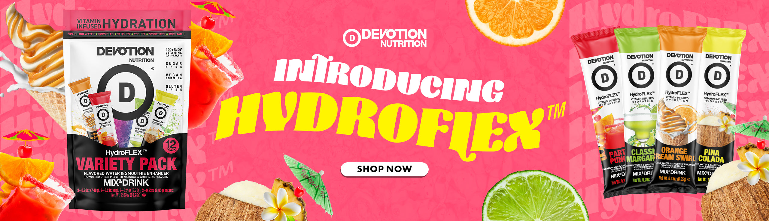  Devotion Nutrition Flex Flavors Rainbow Variety Pack