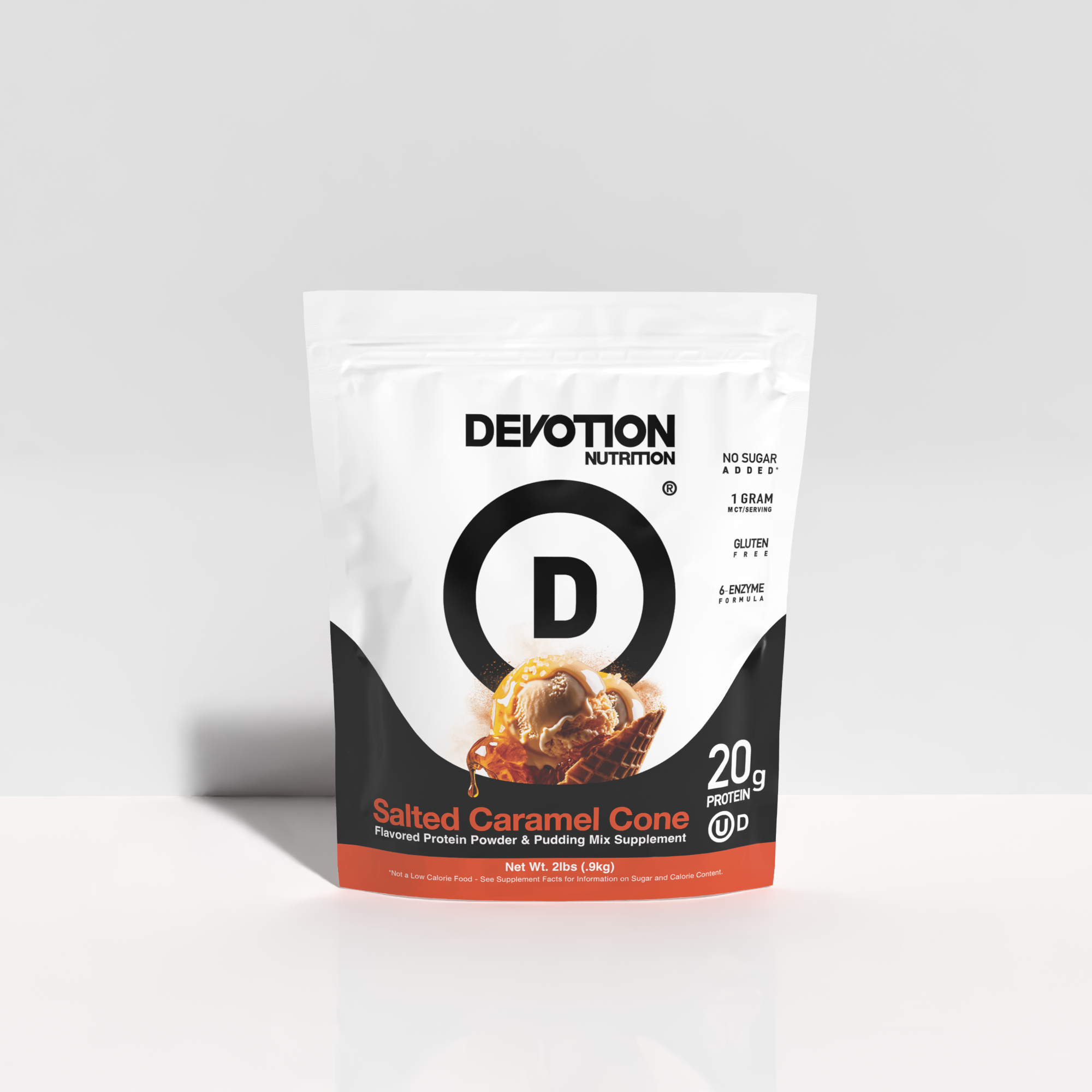 Salted Caramel Cone Flavor Protein Powder, 2lb