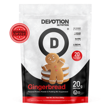 Load image into Gallery viewer, Gingerbread Flavor, Limited Edition Seasonal Protein, 20 Serving Bag
