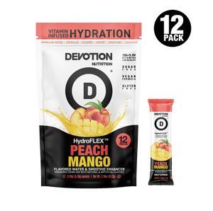 HydroFLEX™ Vitamin Infused Hydration | 12-PK Peach Mango