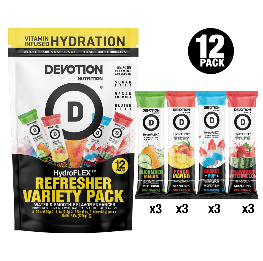 HydroFLEX™ Vitamin Infused Hydration | Refresher Variety 12-PK