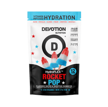 Load image into Gallery viewer, HydroFLEX™ Vitamin Infused Hydration | 12-PK Rocket Pop
