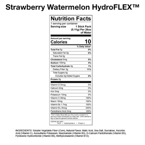 HydroFLEX™ Vitamin Infused Hydration | 12-PK Strawberry Watermelon