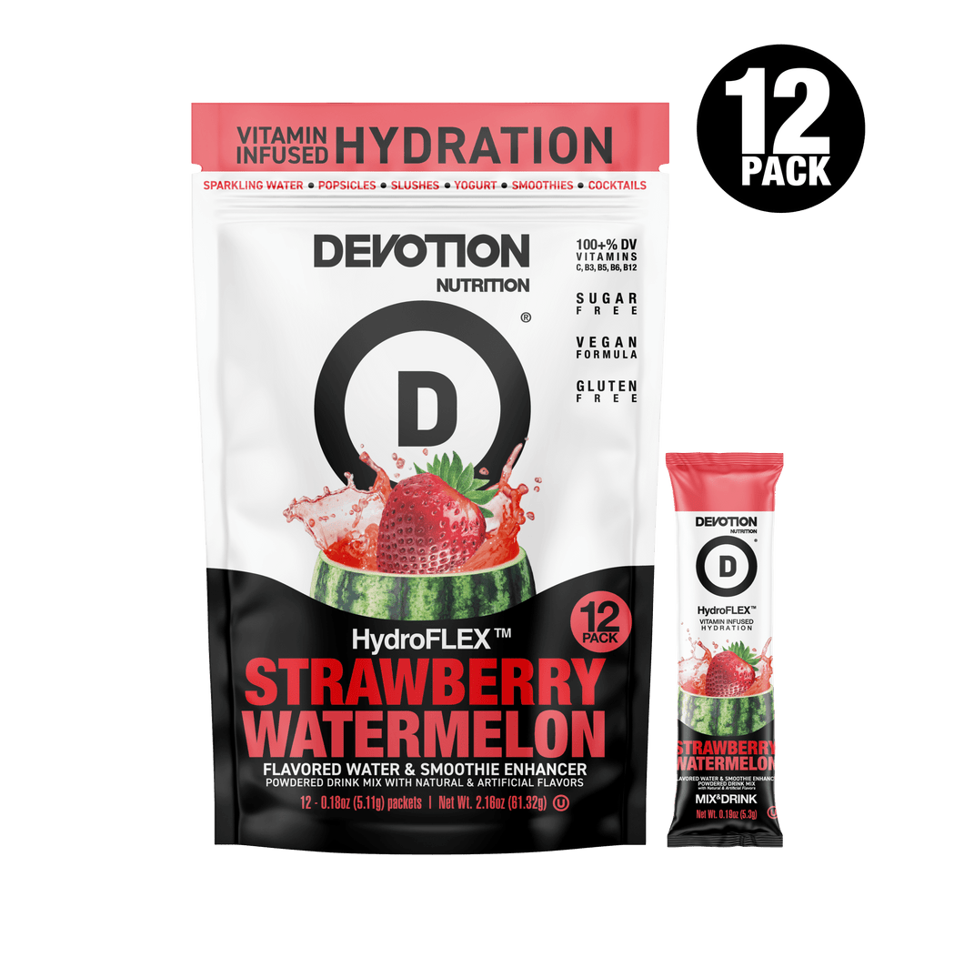 HydroFLEX™ Vitamin Infused Hydration | 12-PK Strawberry Watermelon