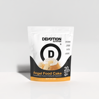 Devotion Nutrition | Angel Food Cake Mix Flavor Protein Powder  2lb