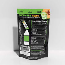 Load image into Gallery viewer, HydroFLEX™ Vitamin Infused Hydration | 12-PK Cucumber Melon
