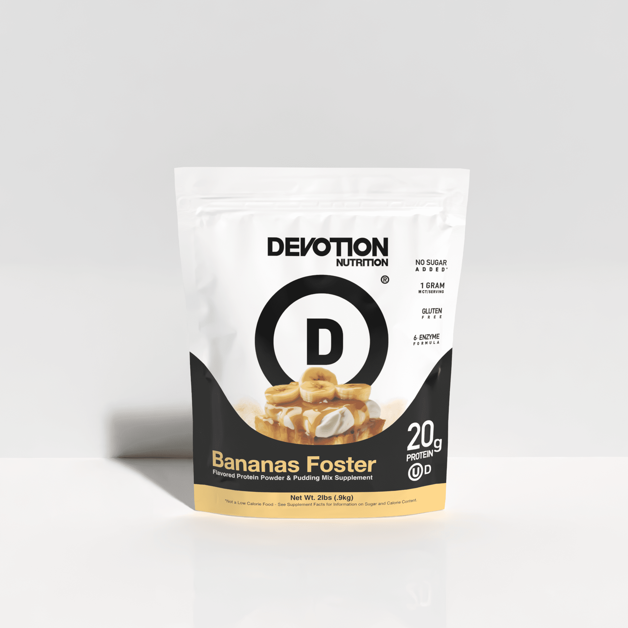 Devotion Nutrition | Bananas Foster Protein Powder, 2lb