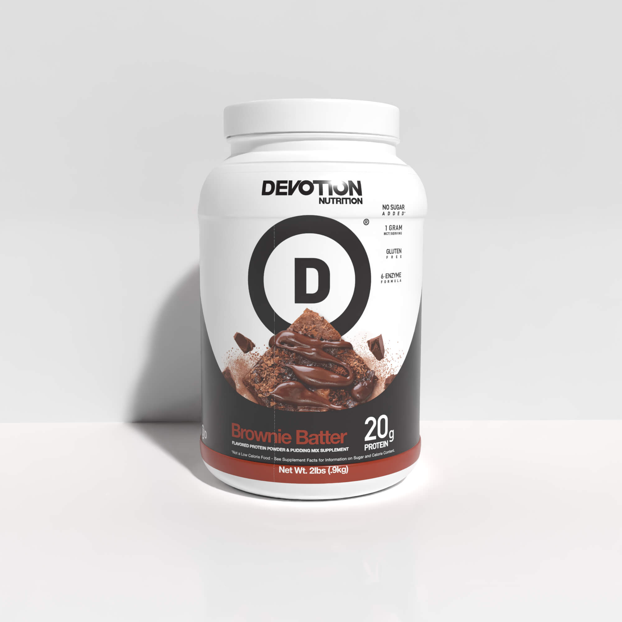 Brownie Batter Flavor Protein, 2lb Tub - Devotion Nutrition