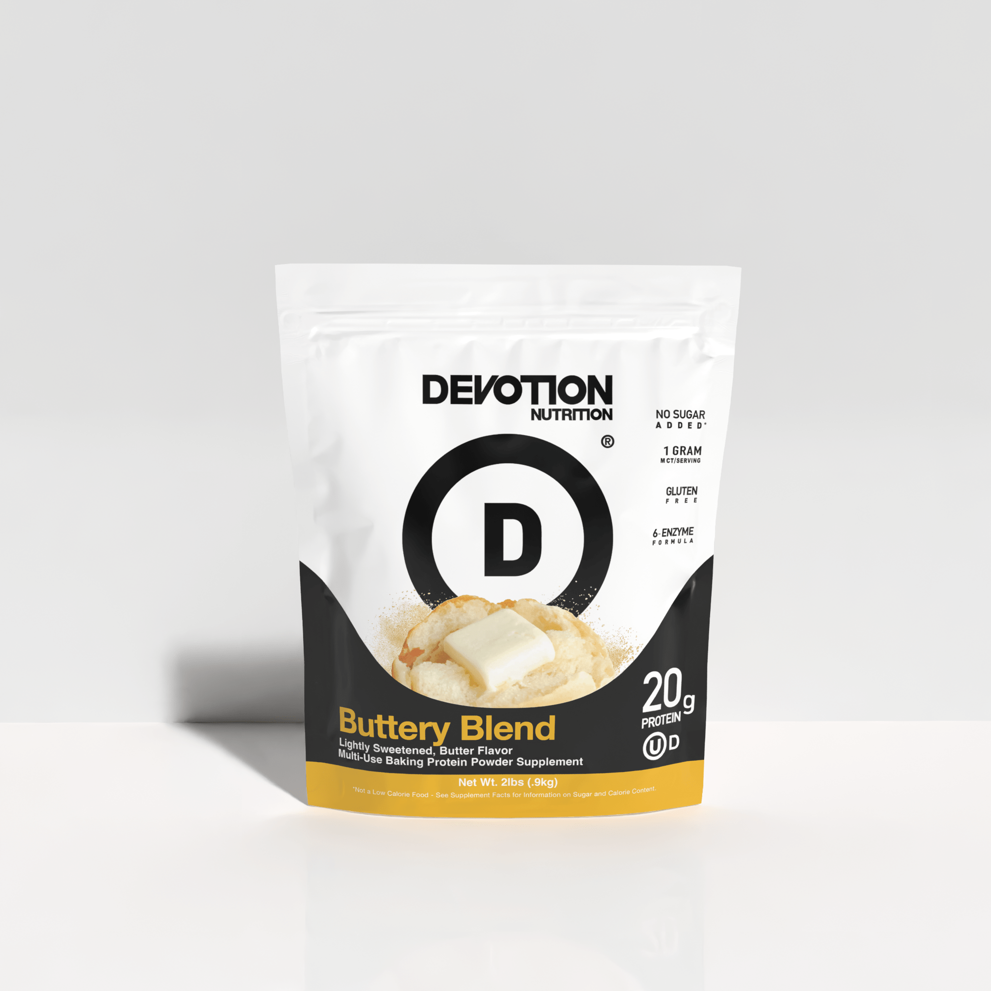 Buttery Blend Devotion Nutrition Protein Powder 2lb