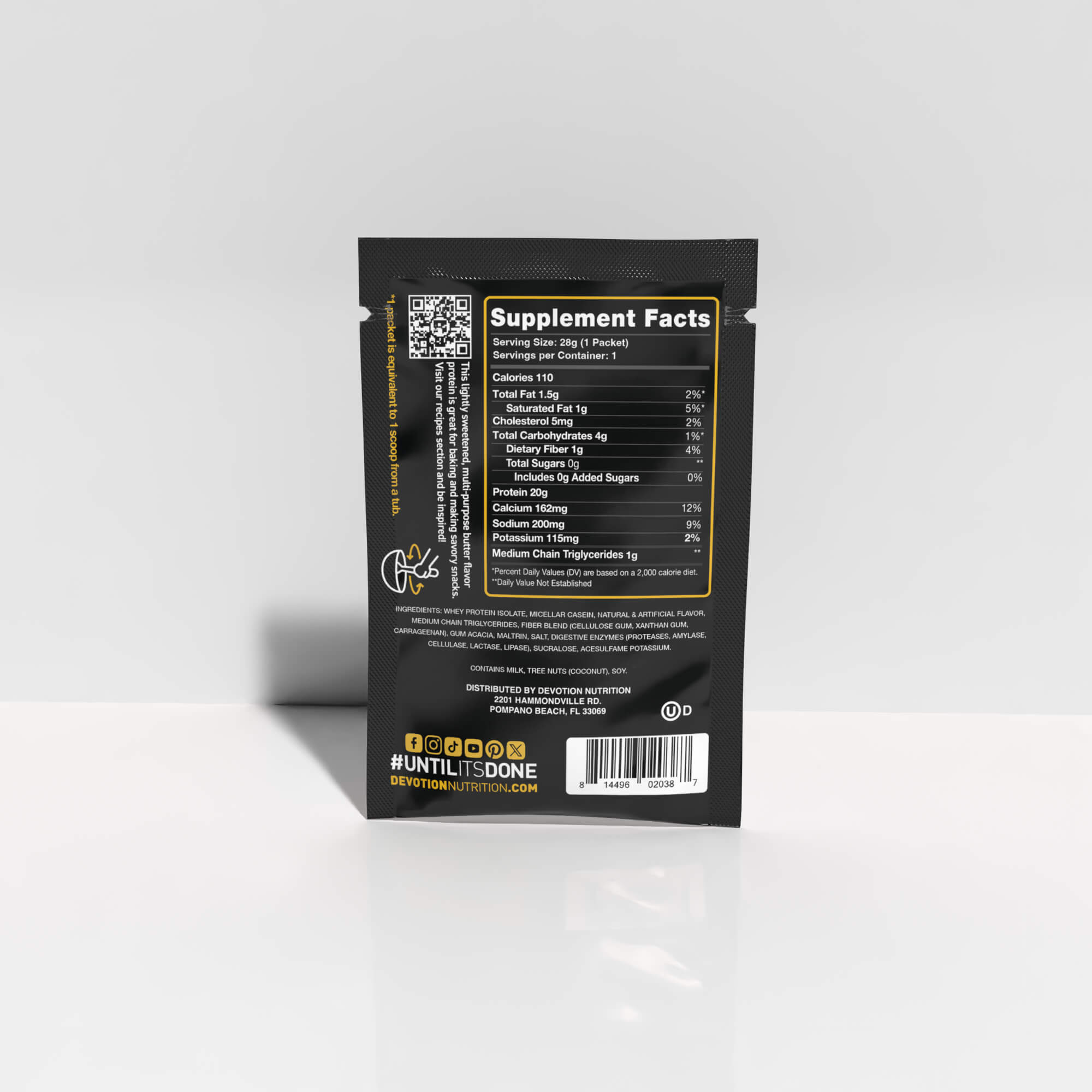 Buttery Blend Flavor Protein Trial Pack - Devotion Nutrition