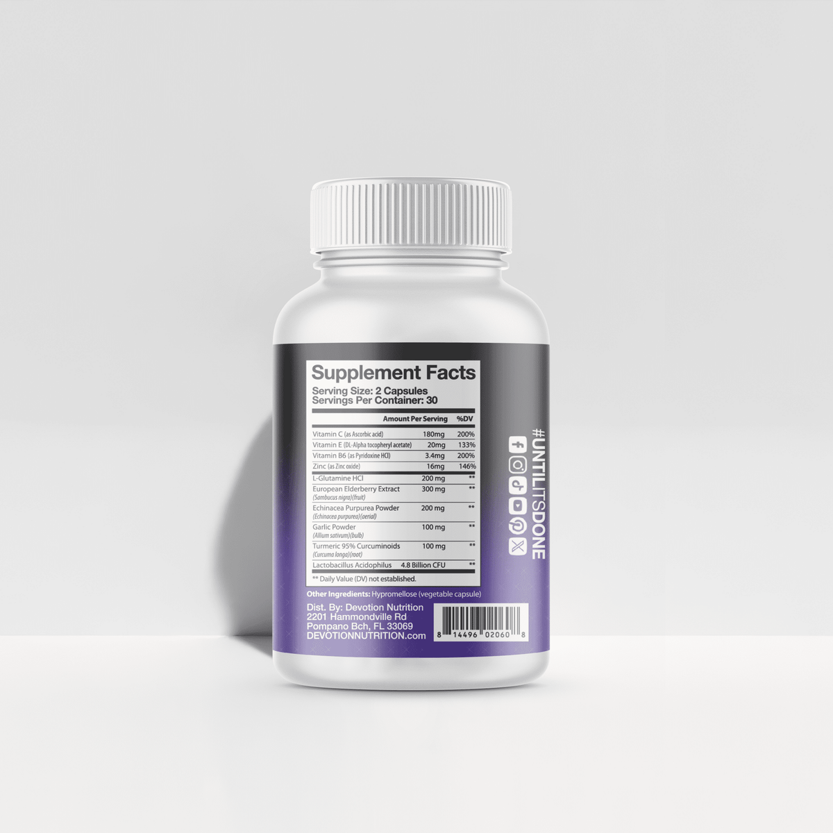 Devotion Nutrition | Daily Immune Support Supplement