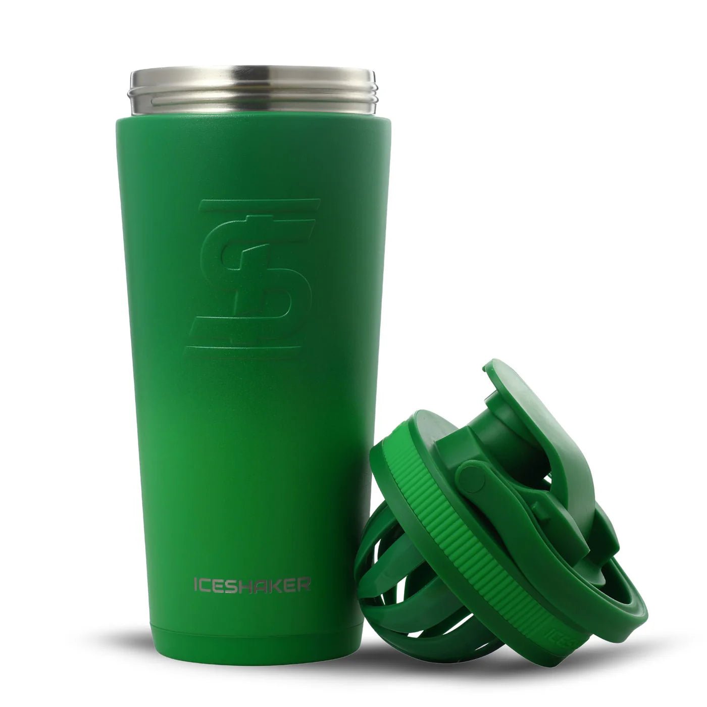 Devotion 26 oz Green Ombre Ice Shaker Bottle - Devotion Nutrition