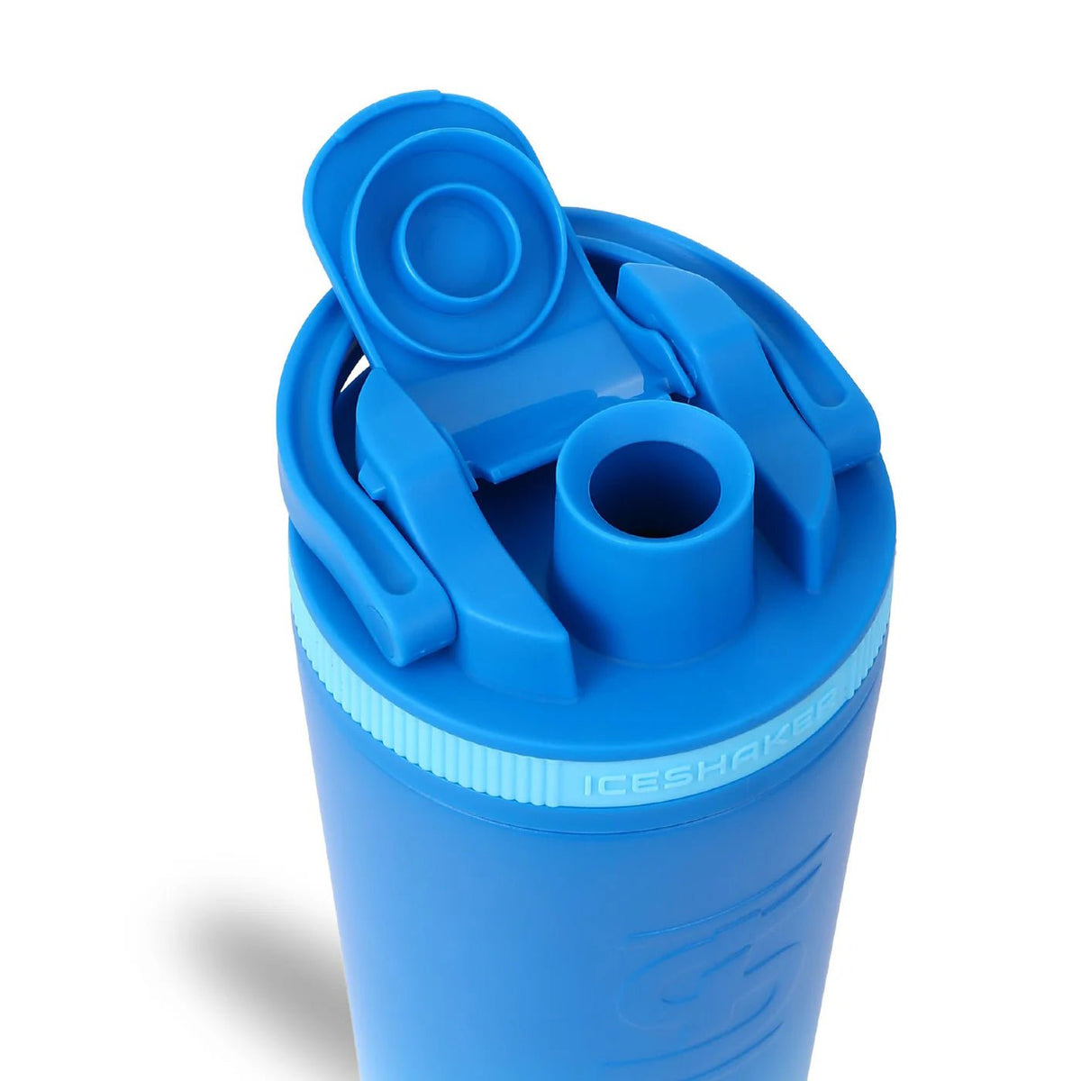 Devotion 26 oz Blue Hawaiian Ombre Ice Shaker Bottle - Devotion Nutrition