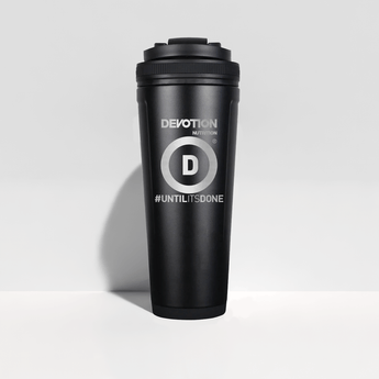 Devotion 36oz Matte Black Ice Shaker XL