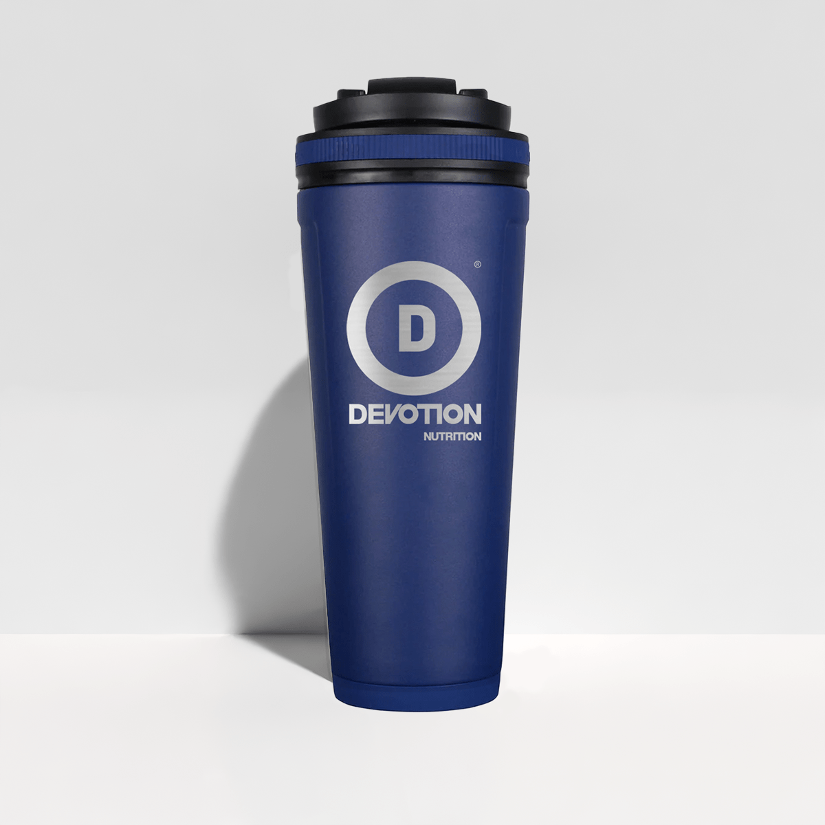 Devotion Nutrition 36oz Navy Ice Shaker for Shakes & Wellness