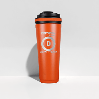 Devotion 36oz Safety Orange Ice Shaker XL