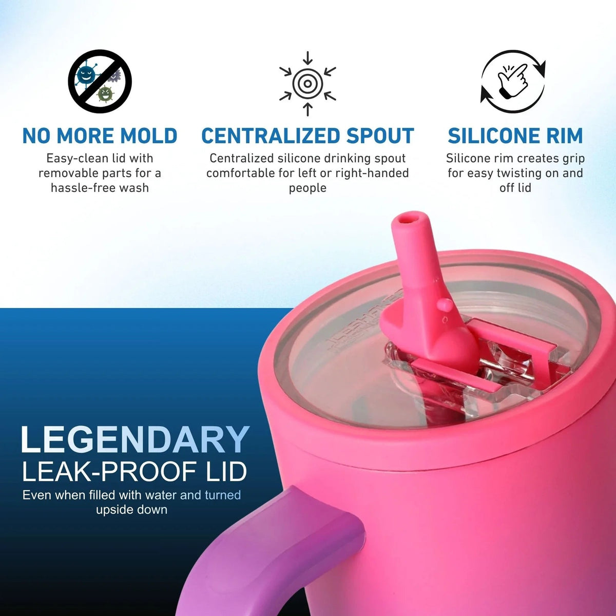Devotion Nutrition | Devotion EPIC40 Stainless Steel Shaker Bottle, Sugar Rush