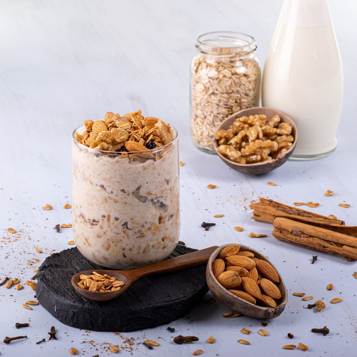 Gingerbread Overnight Oats Devotion Nutrition Recipes