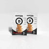Two packages of Devotion Nutrition Gingerbread flavored erbread on a white background