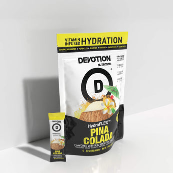 HydroFLEX™ Vitamin Infused Hydration | 12-PK Pina Colada - Devotion Nutrition