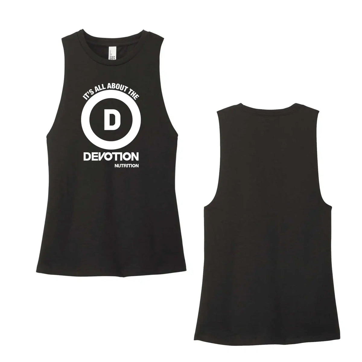 It's All About the D Ladies Muscle Tank