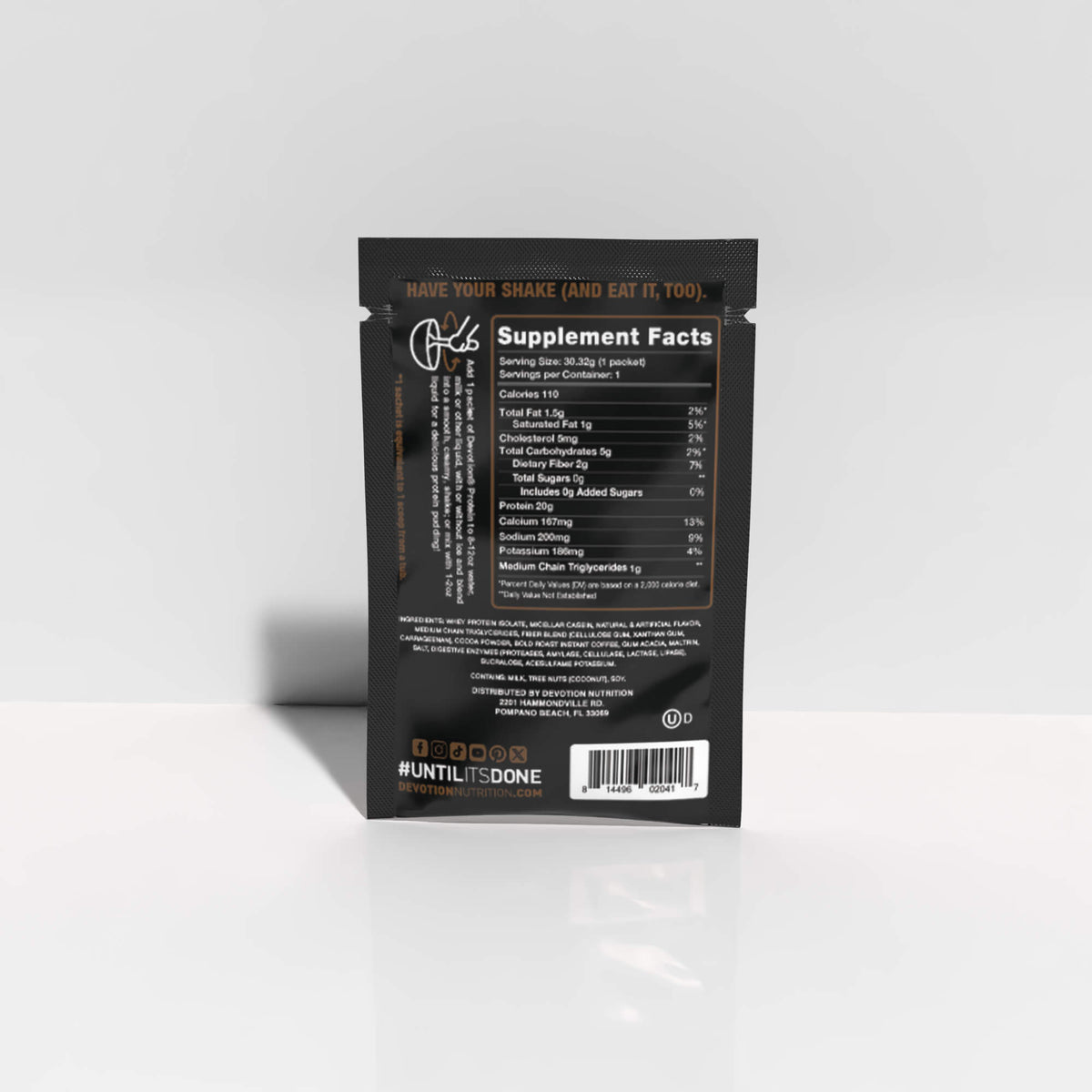 Mocha Java Chip Flavor Protein Trial Pack - Devotion Nutrition