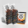 Devotion Nutrition | Protein Variety 12-Pack Bundle product image showing the box and 12 assorted packets of protein powder.